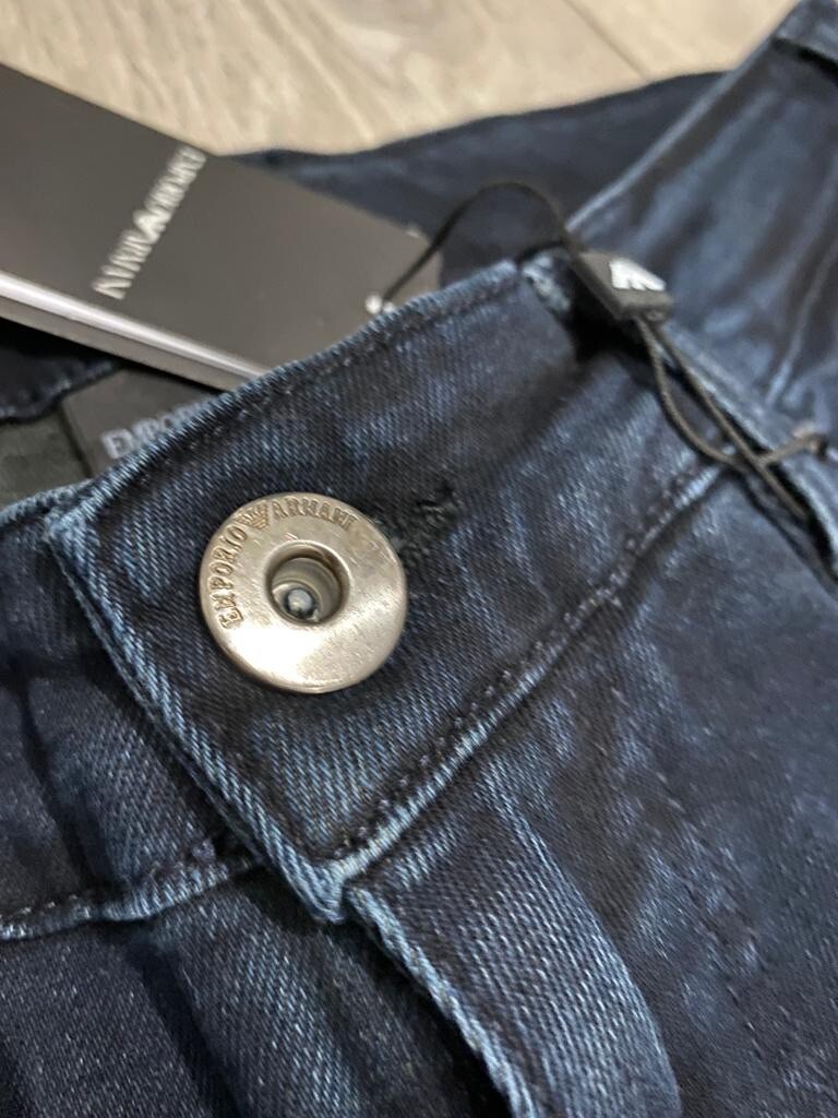 EA Armani Jeans Mens Dark Navy Blue 